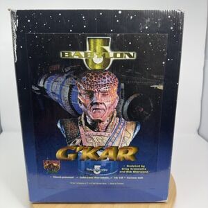 Vintage‎ Babylon 5 G'Kar Porcelain Bust Statue Legends 3D 1483/1500 COA Box